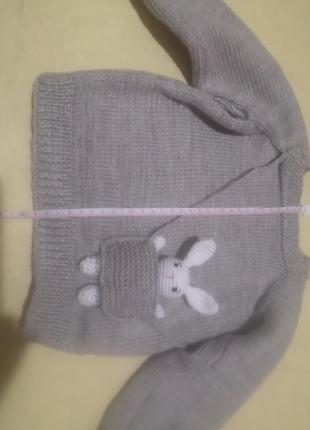Детский свитерик ручной работы.6 фото