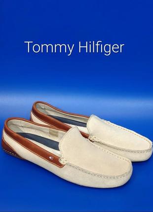 Кожаные мокасины tommy hilfiger