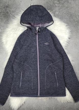 Худі зіп худі кофта утеплена вовняна the north face