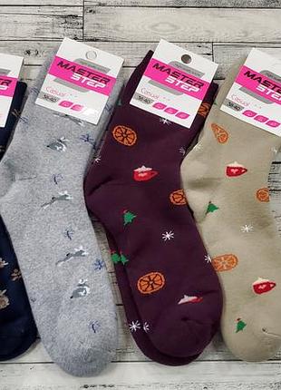 Махрові шкарпетки master step р.38-40