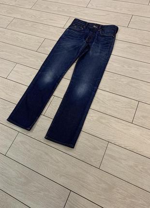 G star raw стильные прямые мужские штаны/джинсы (w-31, l-32) м1 фото