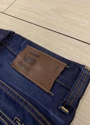 G star raw стильные прямые мужские штаны/джинсы (w-31, l-32) м8 фото