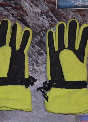 Флісові рукавиці флисовые перчатки (s)2 фото
