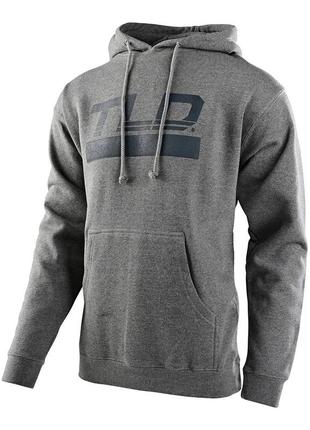 Худи tld speed logo pullover hoodie [gunmetal heather] xl, m, худі, чоловічий