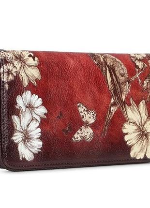 Жіночий гаманець клатч із натуральної шкіри