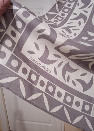 Marimekko великий віскозний платок5 фото