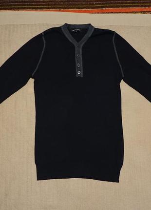 Мягенький смесовый фирменный пуловер henry choice  норвегия s.