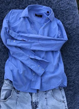 Интересная рубашечка пол джинс2 фото