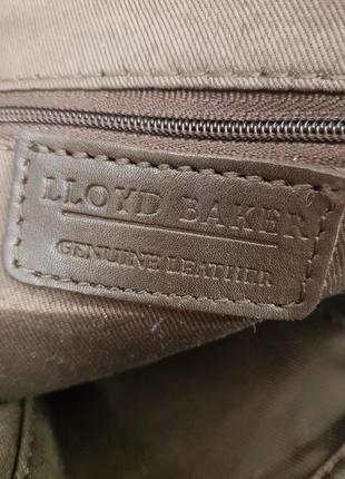 Аккуратный кожаный рюкзак шоколадного цвета lloyd baker англия9 фото