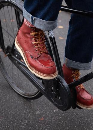 Ботинки redwing heritage classic moc gore-tex style no. 88649 фото