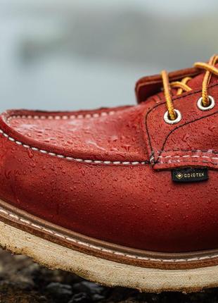 Ботинки redwing heritage classic moc gore-tex style no. 886410 фото