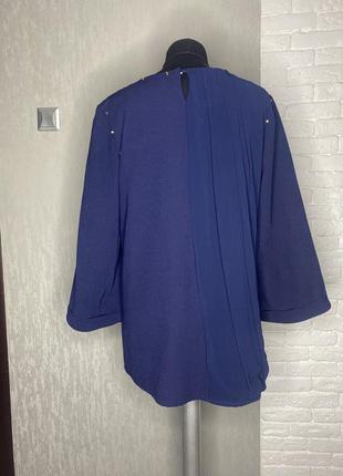 Туніка блуза тепла подовжена блузка великого розміру escarelle, xxl2 фото