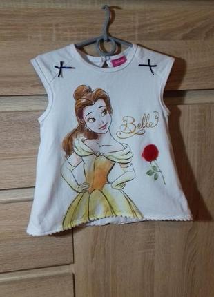 Очень красивая футболочка с диснеевской принцессой belle1 фото