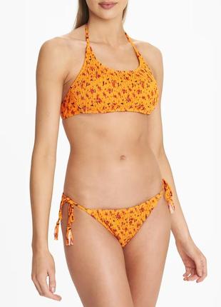 Купальник раздельный в цветочный принт