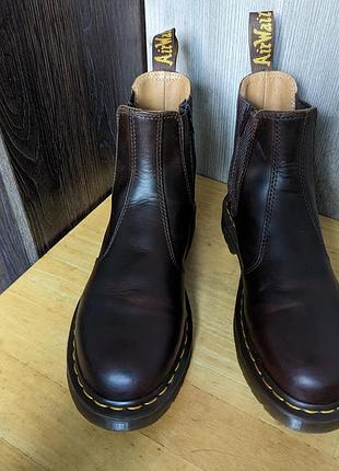 Dr. martens - шкіряні черевики челсі 3