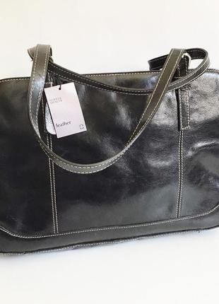 Новая кожаная сумка в офисном стиле от marks & spenser