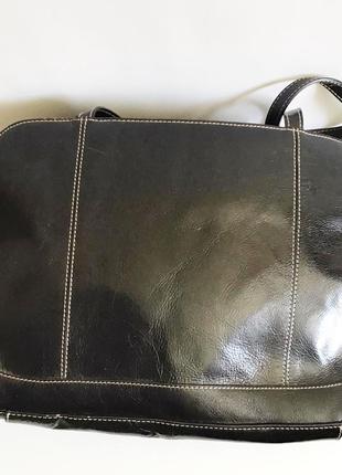 Новая кожаная сумка в офисном стиле от marks &amp; spenser5 фото