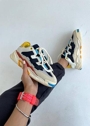 Кросівки adidas niteball blue / yellow