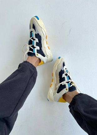 Кроссовки adidas niteball blue / yellow