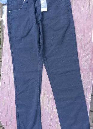 Л/48/32 livergy прикольные мужские джинсы чиносы chinos straight cut2 фото