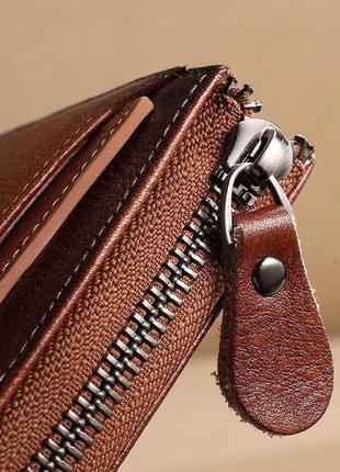 Кошелек портмоне бумажник мужской кожаный man bang