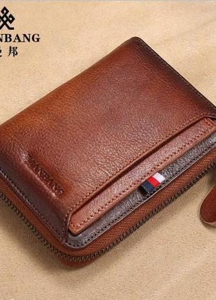 Кошелек портмоне бумажник мужской кожаный man bang1 фото