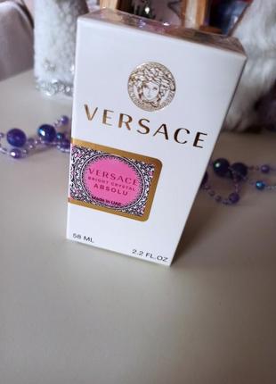 Versace  dubai duty free versace bright crystal absolu perfume newly женский 58 мл