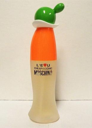 Moschino cheap and chic leau 100 ml, мл москино чип энд чик лю женский парфюм