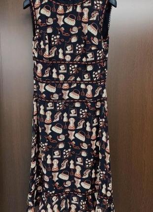 Шикарное шёлковое платье escada4 фото