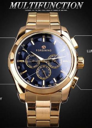Чоловічий механічний годинник forsining s899 люкс якість механіка