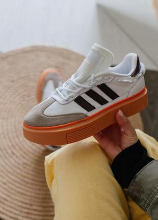 Жіночі кросівки adidas x ivy park sleek 72 white orange / smb8 фото