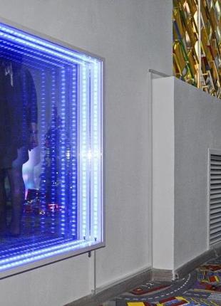 Зеркало с эффектом бесконечность (3d зеркало) для сенсорной комнаты tia-sport