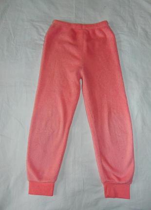 Флисовые штаны на 7-8 лет 2