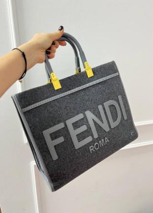 Шопер,  сумка люкс в стиле fendi🔝