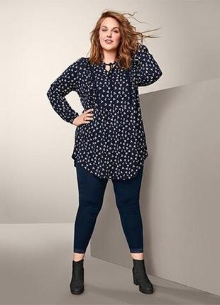 Яскісна блуза в офісному стилі від tchibo німеччина , р. 46-48 40/42 евро