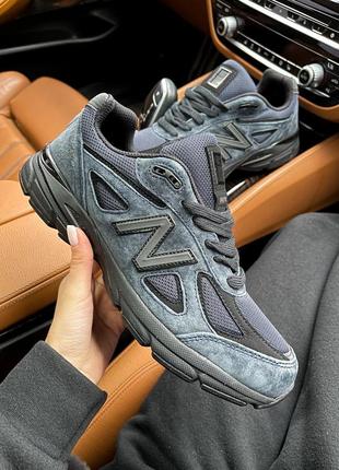 Мужские кроссовки new balance 990v4. натуральная замша, кожа3 фото