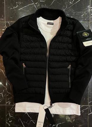 Stone island мужская куртка / брендовая куртка на осень-весную стон айленд