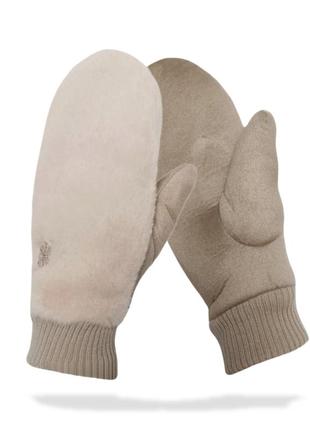 Бежеві рукавиці