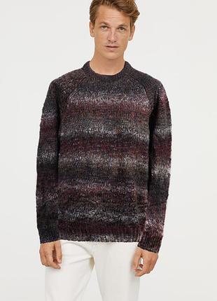 Оригинальный теплый джемпер от бренда h&m 0193854001 разм. м