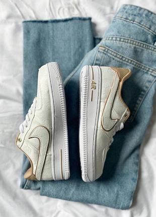 Кросівки nike air force "07 lx white/bio beige"