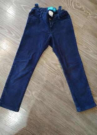 Вельветові фіолетові джинси-скінні old navy, 5 т