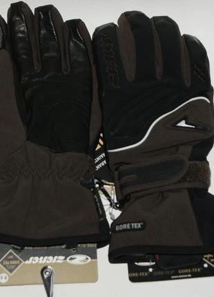 Чоловічі лижні гірськолижні рукавички ziener, з мембраною gore-tex, gore 2 в 1, оригінал5 фото