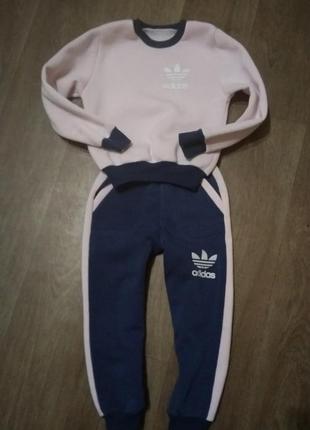 Теплый спортивный костюм adidas1 фото