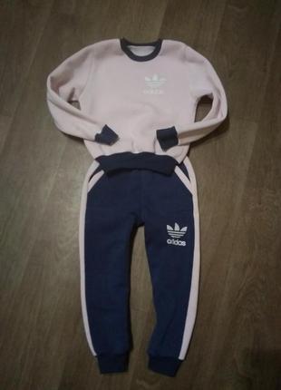 Теплый спортивный костюм adidas2 фото