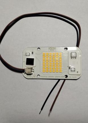 Led матрицы yxo 50w 220вольт 3000-3500 к