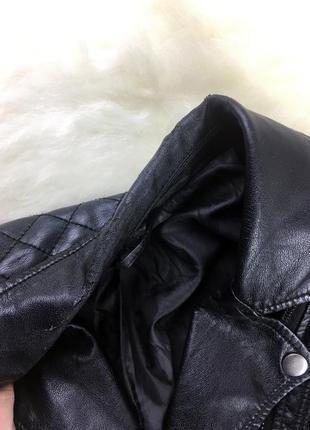 Куртка-косуха кожаная pimkie женская4 фото