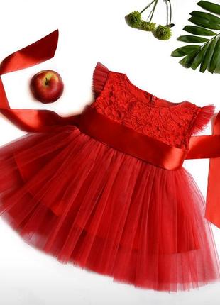 Червоне плаття/червоне плаття дитяче нове