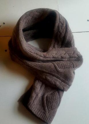 Теплый бовоняный шарф belmondo2 фото