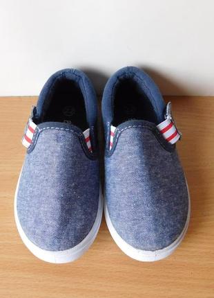 Мокасины bobbi shoes 22 р. стелька 14 см