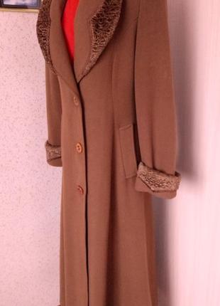 Восхитительное демисезонное пальто  в пол  р. 52/54  ferrante donna италия3 фото